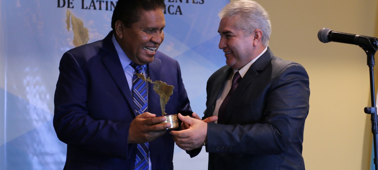 David Gama Pérez recibe el premio «Presidente Municipal Solidario e Incluyente de Latinoamérica 2023»