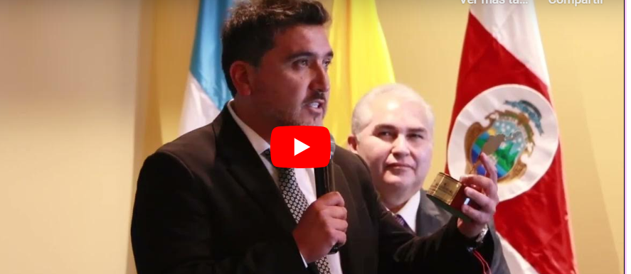 Christian Mauricio Ortega Villagras recibe el premio «Alcalde Solidario e Incluyente de Latinoamérica 2023»