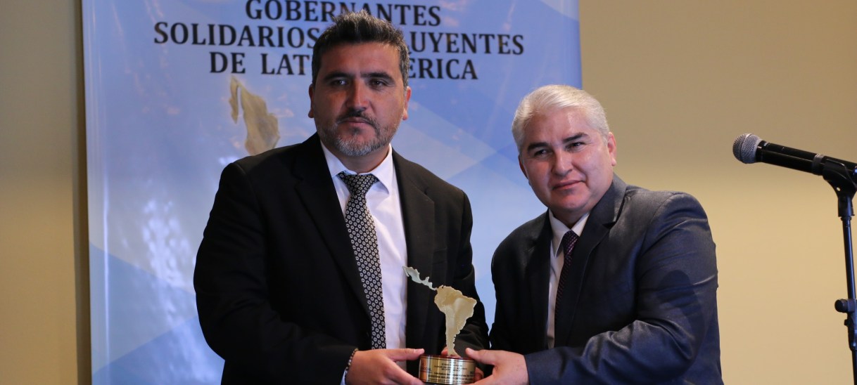 Christian Mauricio Ortega Villagras recibe el premio «Alcalde Solidario e Incluyente de Latinoamérica 2023»