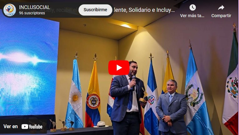 Mario Matías Sebely recibe el premio «Intendente Solidario e Incluyente de Latinoamérica 2024»