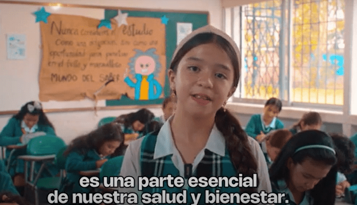 Cuidado de salud menstrual de niñas y adolescentes