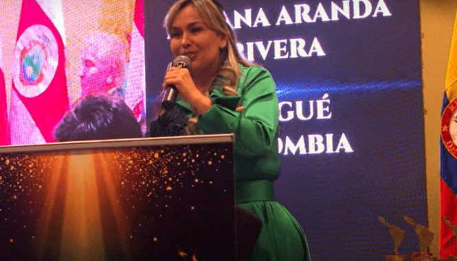 Johana Ximena Aranda recibe el premio Alcaldesa Solidaria e Incluyente de Latinoamérica 2025