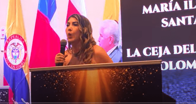 María Ilbed Santa Santa recibe el premio Alcaldesa Solidaria e Incluyente de Latinoamérica 2025