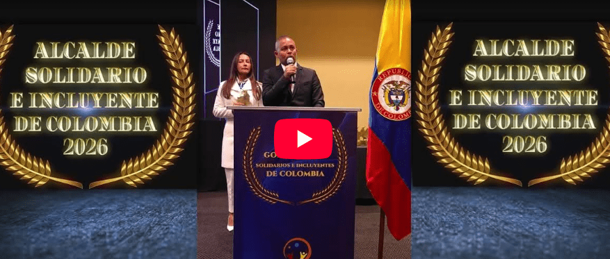 Jaime Luis Buitrago García, recibe el premio Alcalde Solidario e Incluyente de Colombia 2026