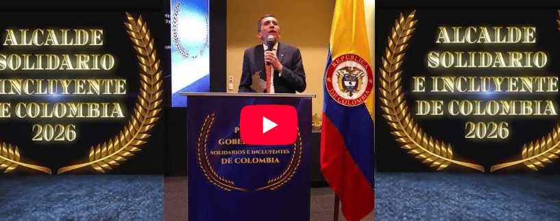 Leonardo Donoso Ruiz, recibe el premio Alcalde Solidario e Incluyente de Colombia 2026