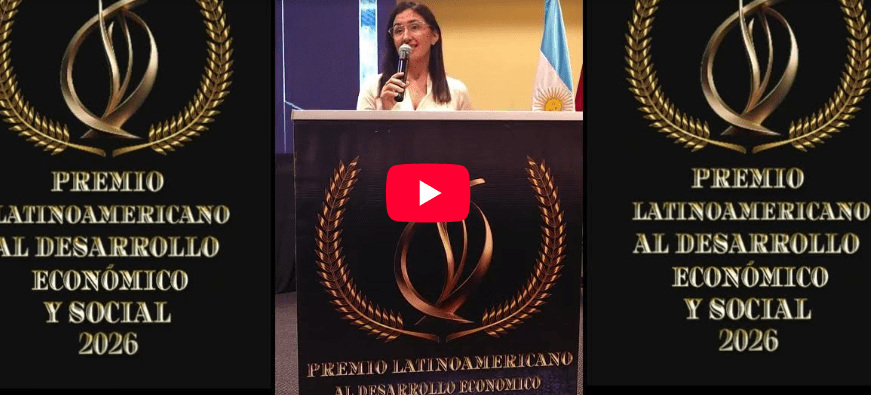 El Trébol (Argentina) recibe el Premio Latioamericano al Desarrollo Económico y Social 2026