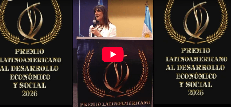 Luján de Cuyo (Argentina) recibe el Premio Latinoamericano al Desarrollo Económico y Social 2026