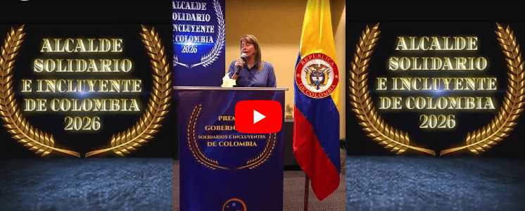 Juan Sebastián Ramos Velasco, recibe el premio Alcalde Solidario e Incluyente de Colombia 2026